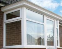 Porch with PVC-u canopy roof