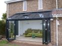 Black Aluminium Conservatory