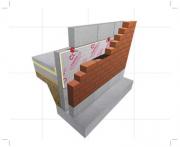 High efficiency foil backed wall insulation