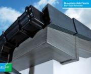 Mountain ash roof line with ogee gutter